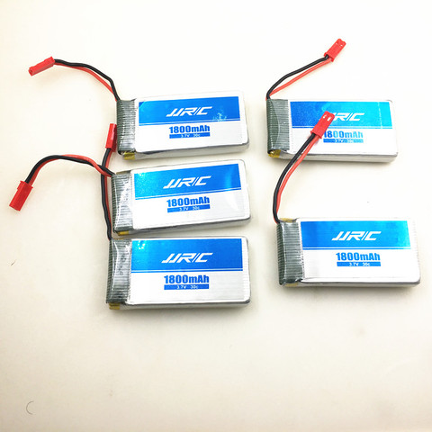 5 pièces d'origine JJRC H68 batterie pour H68 RC Quacopter pièces de rechange accessoires 3.7V 1800mAh li-po batterie (en stock) ► Photo 1/1