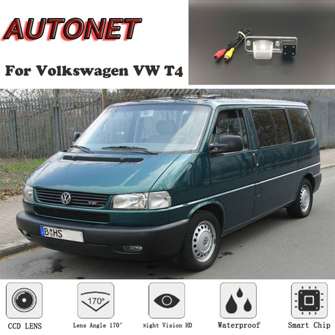 AUTONET – caméra de recul à Vision nocturne HD, pour Volkswagen VW Eurovan Caravelle Transporter T4, caméra de plaque d'immatriculation ► Photo 1/6