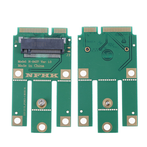 Module sans fil A + E Key A M.2 NGFF vers MINI adaptateur PCIE pour carte sans fil Wifi et Bluetooth ► Photo 1/1