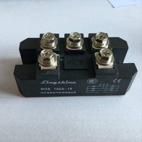 Redresseur de pont à Diode 3 phases MDS150A, 1 pièce, ampli 150a 1600V ► Photo 1/3