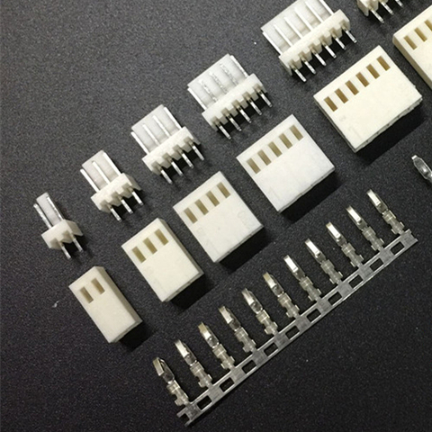 Kit de connecteurs KF2510, pas de 2.54mm 2/3/4/5/6P, en-tête à broche droite + boîtier + sertissage, 10 jeux ► Photo 1/4