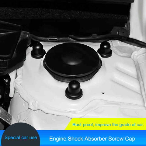 QHCP-ensemble de 6 pièces ABS amortisseur, anti-poussière, bouchon de vis, couvercle de protection pour Subaru Forester 2022 ► Photo 1/1