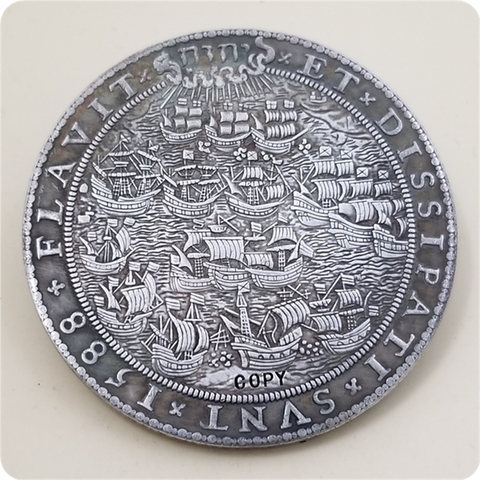 Copie de pièce de monnaie hollandaise 1588, livraison gratuite ► Photo 1/2