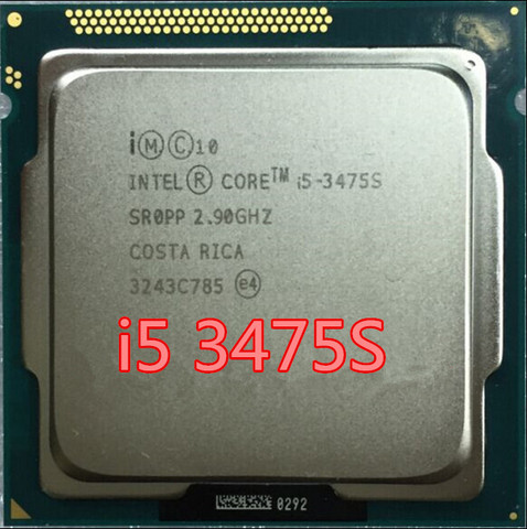 Intel Core i5-3475S I5 3475S i5 3475S processeur CPU LGA 1155 correctement processeur d'ordinateur de bureau en stock ► Photo 1/1