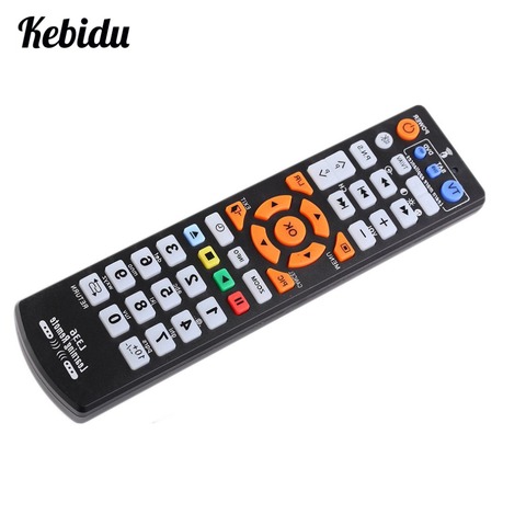 Kebidu télécommande universelle sans fil intelligente IR avec fonction d'apprentissage pour TV STB DVD SAT DVB HIFI TV BOX L336 ► Photo 1/6