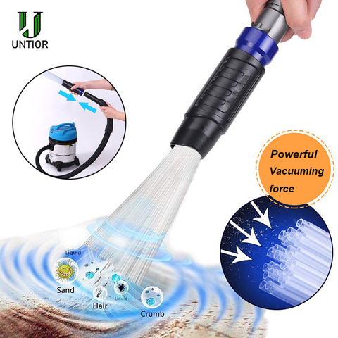 UNTIOR – fixation universelle d'aspirateur, petite brosse d'aspiration, Tubes de nettoyage, outil de nettoyage, brosse de nettoyage pour maison et voiture ► Photo 1/6