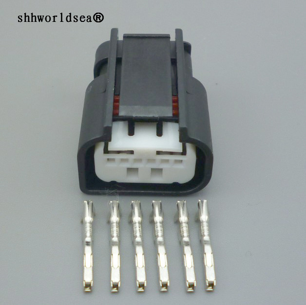 Shhworldsea-connecteur électrique étanche de voiture, 1 2 3 4 5, 6