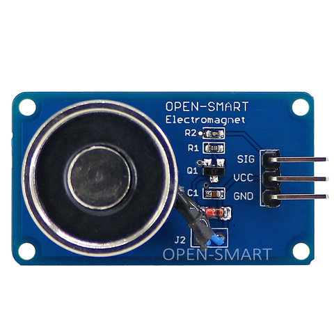 Module d'électroaimant de levage, ouvert-intelligent, DC5V/10N, ventouse pour Arduino UNO R3 / Nano / Mega2560 ► Photo 1/3