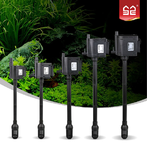 220-240 v 6 w 12 w 20 w 25 w 45 w Sunsun 3 dans 1 Multi Fonctions pompe Submersible + Filtre + Ajouter de L'oxygène Pour Aquarium Fish Tank ► Photo 1/6