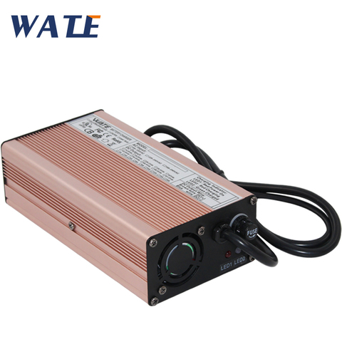 Chargeur de batterie Li-ion 14S 48V, 58.8V 5a, Lipo/LiMn2O4/LiCoO2, sortie cc 58.8V avec ventilateur de refroidissement, livraison gratuite ► Photo 1/6