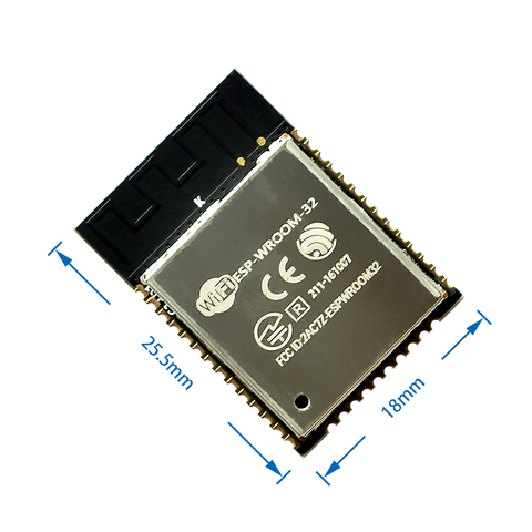 ESP-32S ESP-WROOM-32 ESP32 ESP-32 Bluetooth et WIFI double cœur CPU avec faible consommation d'énergie MCU ESP-32 ► Photo 1/3