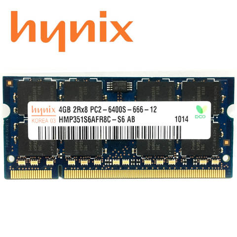 Jeu de puces Hynix 1GB 2GB 4GB 8GB PC2 PC3 DDR2 DDR3 667Mhz 800Mhz 1066Mhz 1333Mhz 1600Mhz module de mémoire ordinateur portable mémoire RAM ► Photo 1/6