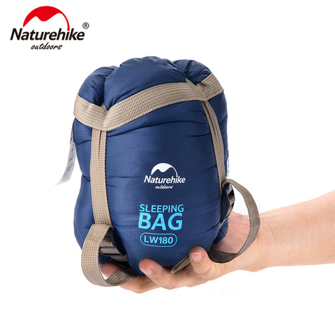 Naturerandonnée 75x29.5 ''Mini sac de couchage extérieur ultraléger enveloppe Ultra-petite taille pour Camping randonnée escalade NH15S003-D ► Photo 1/6