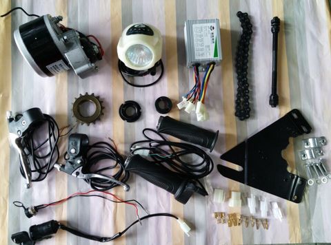 Kit de motorisation de vélo électrique 24V, 250W, 22-28 pouces, pour bricolage ► Photo 1/1