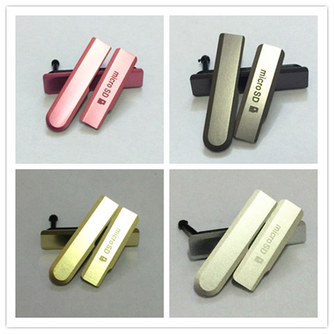 Couvercle de prise anti-poussière de Port de chargement USB, Port Micro SD, couvercle de fente de Port de carte SIM, 100% Original pour Sony Xperia Z1 Mini D5503 ► Photo 1/1
