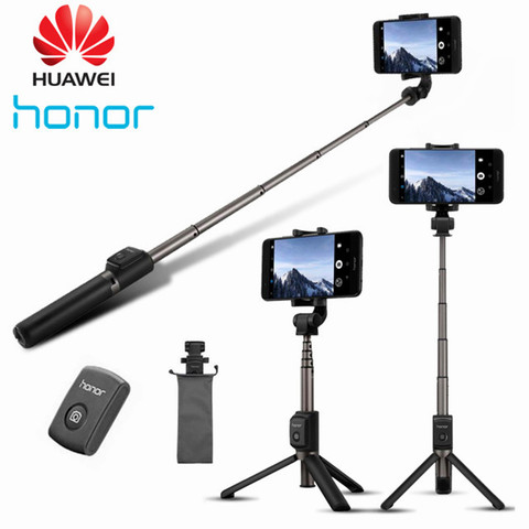 Huawei Honor AF15 Selfie Bâton Trépied Bluetooth 3.0 Portable Sans Fil Bluetooth Contrôle Manfrotto Poche pour Mobile Téléphone C2 ► Photo 1/6