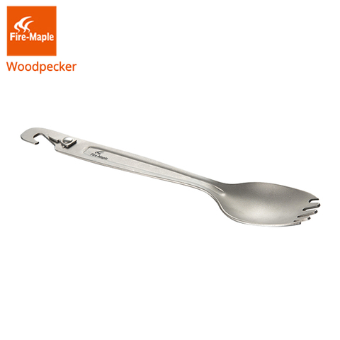 Fire Maple Spork en titane avec poinçon multifonction, couverts de Camping pour randonnée en plein air, vaisselle d'extérieur, prix ISPO, gagnant d'or ► Photo 1/6