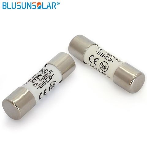 Lien Fusible DC 1 pièce, 2-30A 1000V DC, Fusible 10x38mm gPV solaire pour Protection du système BX0234 ► Photo 1/6