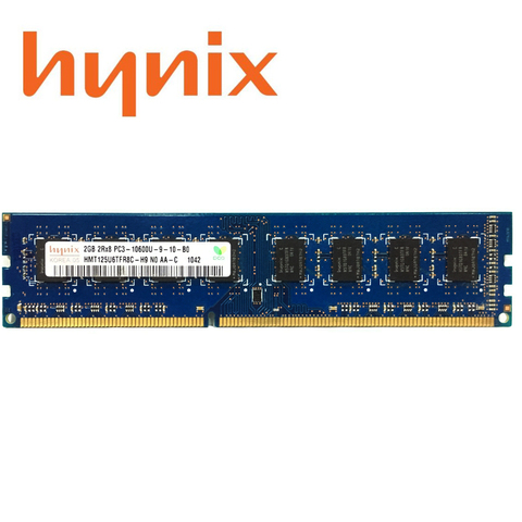 Hynix Chipset pc de bureau 2 GO 4 GB 8 GB PC2 PC3 DDR2 DDR3 800 Mhz 1066 Mhz 1333 Mhz 1600 Mhz DIMM module mémoire 1333 1600 800 mhz RAM ► Photo 1/1