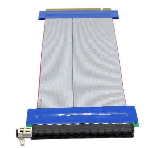 PCI-E PCI Express 16X Riser Card Extender Flex Flexible Extension Cable for 1U 2U Small Case ► Photo 1/6
