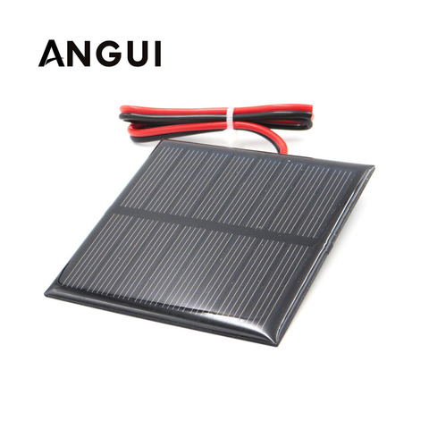 1 V 1.5 V 2 V 3 V 3.5 V 4 V panneau solaire 100mA 120mA 150mA 250mA 300mA 350mA 435mA 500mA chargeur de téléphone portable avec fil de connexion ► Photo 1/1