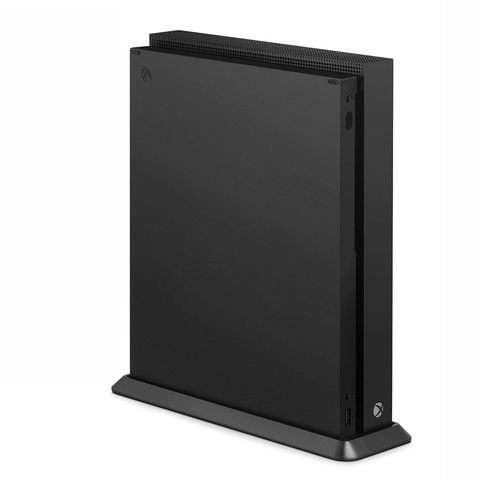 Support Vertical Portable pour Xbox One X support de quai Vertical antidérapant pour Xbox One X Console de jeu accessoires de jeu noir ► Photo 1/6