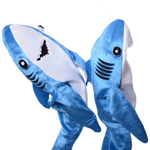 Onesies-Costume Cosplay de noël pour adultes et enfants, tenue de déguisement de scène requin, livraison gratuite, Super qualité ► Photo 1/6