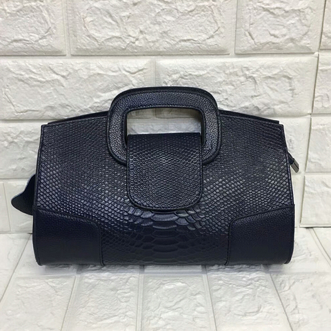 2022 célèbre design motif serpent en cuir véritable femmes fourre-tout sac parti pochette sac à bandoulière sac en peau de vache femmes mode sac à main ► Photo 1/6