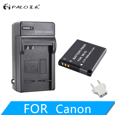 PALO – batterie Li-ion pour appareil photo, pour Canon NB-8L NB8L NB 8L A3300 A3200 A3100 A2200 A1200 IS ► Photo 1/6