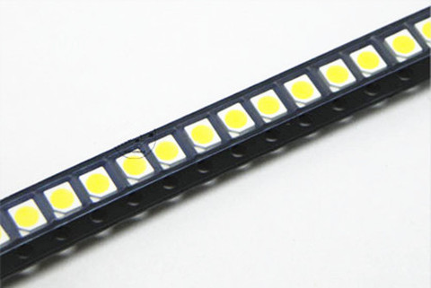 Diode lumineuse Super brillante, blanc froid, 100 SMD, 3528 pièces, 1210 ► Photo 1/1