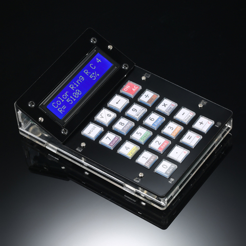 Kit de compteur de calculatrice, avec étui en acrylique, écran LCD, multi-usage, calcul électronique ► Photo 1/6