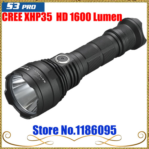 Skilhunt – lampe de poche tactique S3 pro, rechargeable par USB, CREE XHP35 HD, 1600 lumens, nouveauté ► Photo 1/1