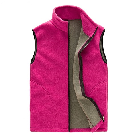 2022 Casual Gilet Femmes Automne Hiver Chaud Épais Veste Sans Manches Thermique Doux Coupe-Vent Gilet Femelle Polaire Gilets ► Photo 1/6