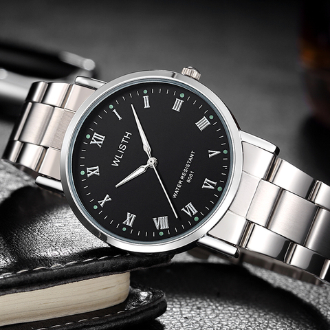 Relogio Masculino – montre-bracelet de luxe pour hommes, célèbre, Business, lumineux, horloge à Quartz, Saat ► Photo 1/6