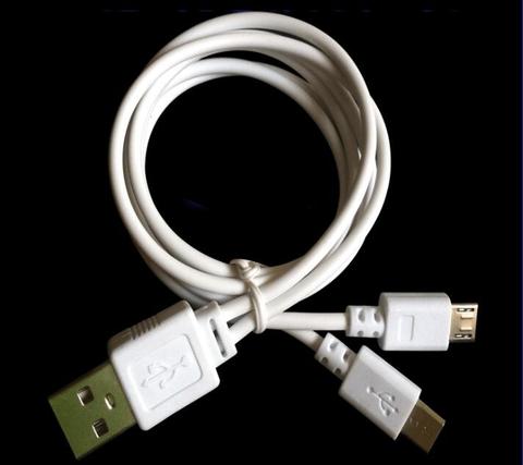 Câble de chargement USB 2 en 1, 40-60CM, double port V8, multifonction, batterie externe pour téléphone Samsung Xiaomi (pas de synchronisation de données) ► Photo 1/1
