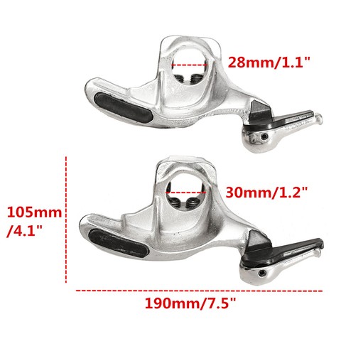 1 pc 28mm/30mm En Acier Moulé Pneu Pneu Changeur Duckhead Mont Demount Tête ► Photo 1/6