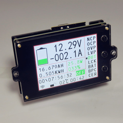 Voltmètre sans fil, ampèremètre, testeur de batterie solaire, coulomètre de charge, détecteur de capacité, DC 500V ► Photo 1/6