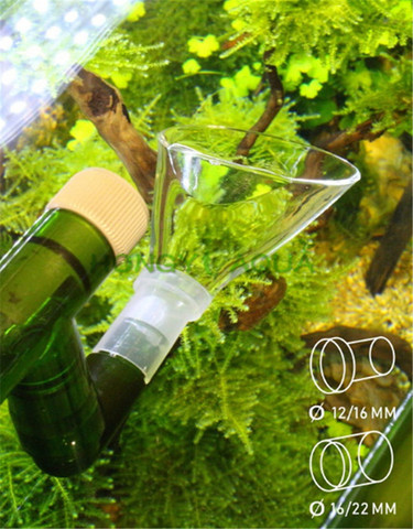 Tuyau de lys sortie naturelle 12/16mm et 16/22mm, accessoires de filtre d'aquarium de poisson ► Photo 1/4