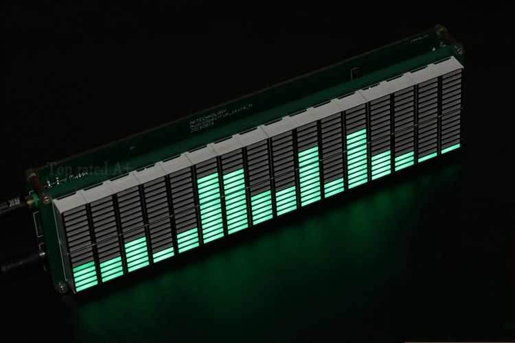 Lumière Musique Spectre LED Amplificateur Vu Mètre Audio Indicateur Stéréo  Trois