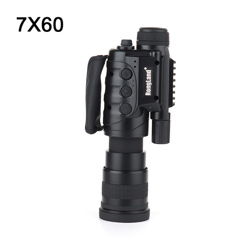 Caméra numérique CCD 7x60 à infrarouge, monoculaire automatique, vision nocturne, lunettes de vision nocturne, télescope pour la chasse ► Photo 1/6