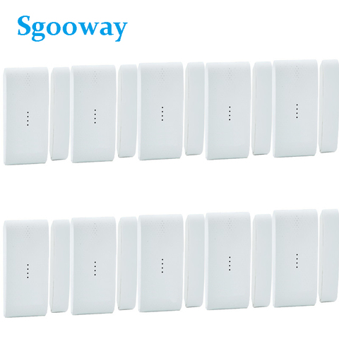 Sgooway – détecteur d'ouverture de porte/fenêtre sans fil, 433MHZ, pour système d'alarme ► Photo 1/6