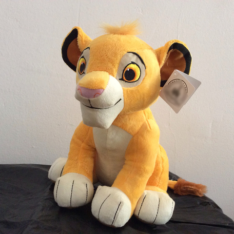 Peluche Disney le roi Lion Simba pour enfants, jouet doux, 30cm, 11.8 pouces, cadeaux pour garçons, livraison gratuite ► Photo 1/5