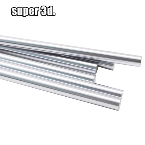 3D Imprimante OD8mm Liner Rail Arbre Lisse Lisse Tige 100mm à 400mm pour 3D Imprimante CNC Pièces ► Photo 1/4