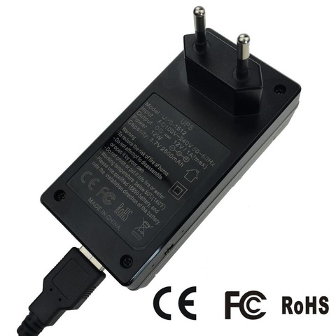 Mini adaptateur 12v 1a AC vers DC, alimentation ininterrompue, UPS fournit une alimentation de secours à la caméra de vidéosurveillance avec batterie intégrée ► Photo 1/6