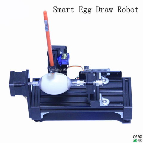LY taille normale oeuf dessiner oeuf-dessin robot dessiner machine sphères dessin machine dessin sur oeuf et balle ► Photo 1/1