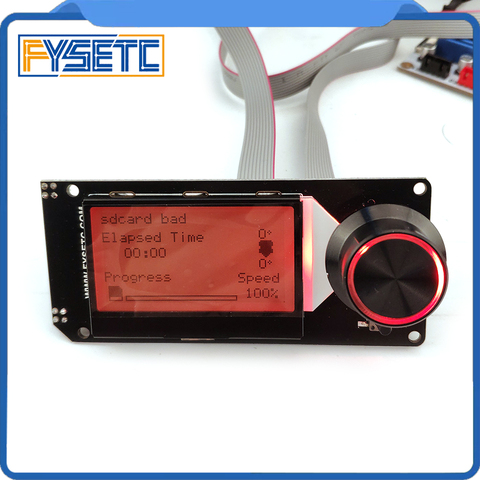 Type A MINI12864 écran LCD mini 12864 v2.1 affichage rvb rétro-éclairage noir Support Marlin bricolage pour SKR avec carte SD pièces d'imprimante 3D ► Photo 1/6