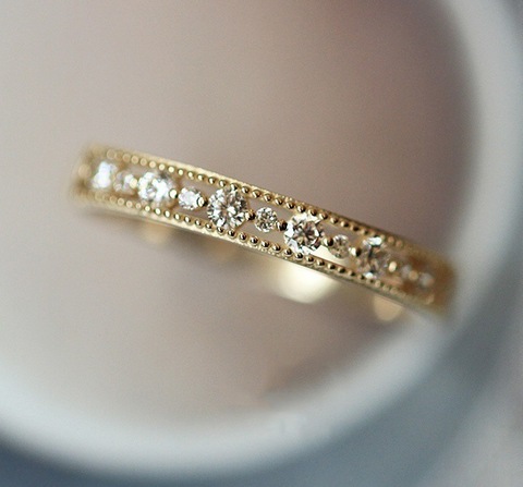 ZHOUYANG anneaux de mariage pour les femmes Simple évider zircon cubique lumière jaune or argent couleur cadeaux bijoux de mode KCR110 ► Photo 1/6