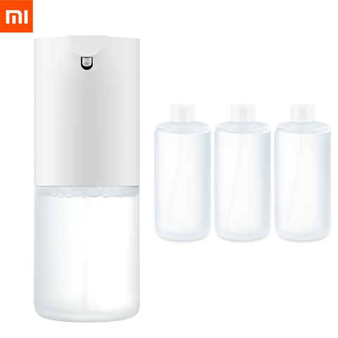 Avec savon liquide et piles Xiaomi Mijia Auto Induction moussant lave-mains lavage automatique distributeur de savon 0.25s infrarouge ► Photo 1/6