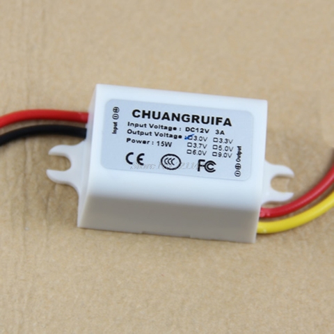 Convertisseur 12V abaisseur à 3V 3A 15W Module d'alimentation cc/DC nouveau 2022 livraison directe ► Photo 1/1