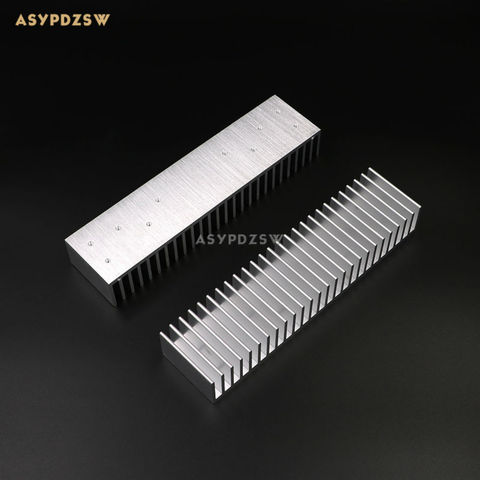 200*50*30 dissipateur de chaleur en aluminium complet adapté à l'amplificateur de puissance L6 L12-2 MX50 ► Photo 1/3